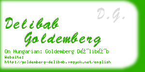 delibab goldemberg business card